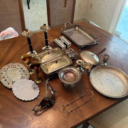 Huge Vintage Silverplate Lot