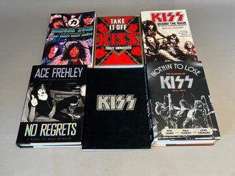 Lot Of 6 Books On Kiss