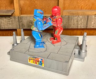 Vintage Battlin Robots Tabletop Game By Durham Industries (Tested And Working)