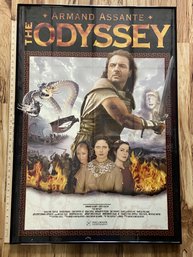 The Odyssey Movie Poster Armund Assante 26.5x39 Framed Glass