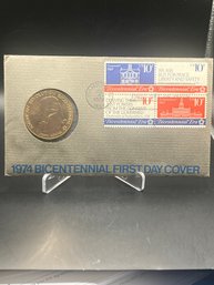 1974 Commemorative Bicentennial First Day Cover