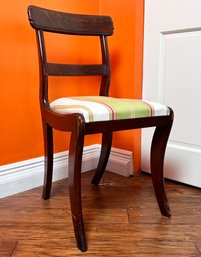 A Vintage Mahogany Side Chair