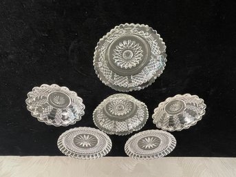 Several Piece Glass Bowl Collection