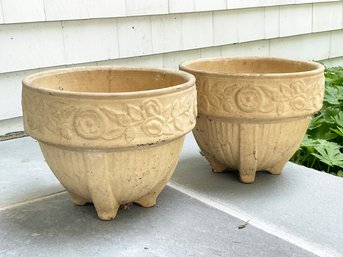 A Pair Of Outdoor Planters