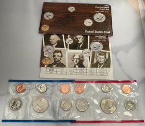 1985 United States Mint Uncirculated Coin Set