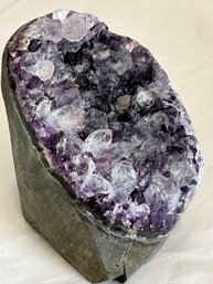 Amethyst Crystal Geode , 1 LB 6 Oz