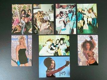 Set Of Eight Spice Girls Postcards From The 1990s