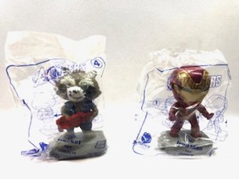 Duo Of Marvel Avengers McDonald's Happy Meal Toys