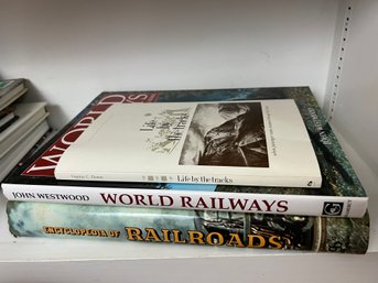 Trio Of Books On Railroads & The Train