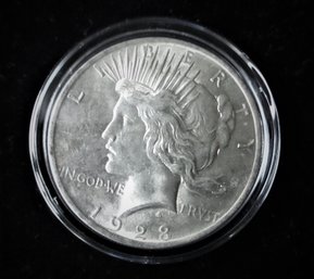 U.S. 1923 Peace Silver Dollar, Uncirculated