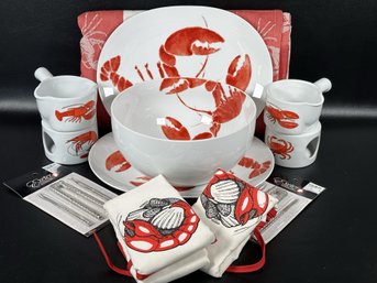 A Super Fun Grouping Of Lobster Bake Essentials, New/Unused!
