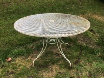 Large Round Patio Table