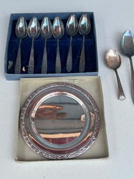 Spoons And Small Platter