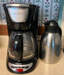 Coffee Pot And Thermos