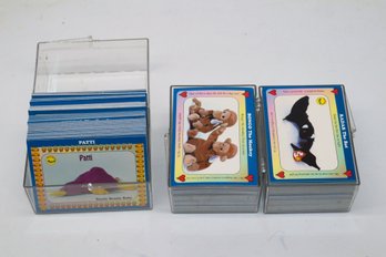 Large Lot Of Beanie Babies Cards