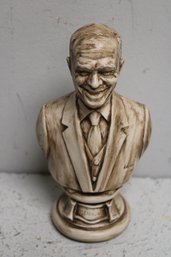 Ronald W Reagan Bust Statue Cold Cast