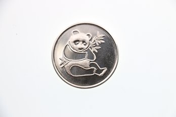 The International Silver Trade Unit 1 Ounce .999 Panda Coin Round