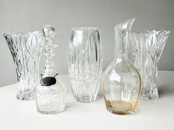 Lenox And More Crystal Vases