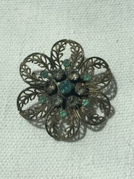 Beautiful Unsigned Treasure! 1 3/4' Brooch