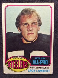 1976 Topps Jack Lambert - L