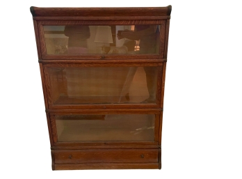 Antique Globe-Wernicke Co Oak Barristers Bookcase, Grade 299