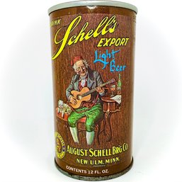 Vintage Schell's Export Light Beer Can (Empty)