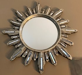 MCM Style Starburst Wall Mirror