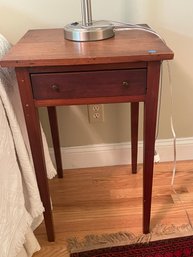 A HEPPLEWHITE ONE DRAWER WORK TABLE