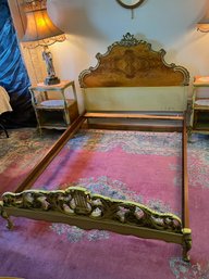 French Provincial Style Bed, Full Size