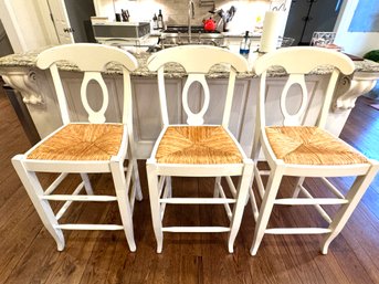 Set Three Pottery Barn Counter Stools