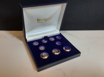 BEN SILVER CHOATE BOXED BUTTONS