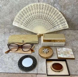 Vintage Ladies Beauty Items And Accessories