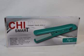 New In Box CHI Smart Titanium Ceramic Travel Iron