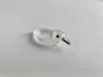 Swarovski Miniature Crystal Duck