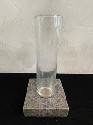 Sea Stones Pedestal Glass Vase