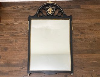 A Vintage Painted Wood Neoclassical Style Mirror