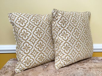 A Pair Of Accent Pillows