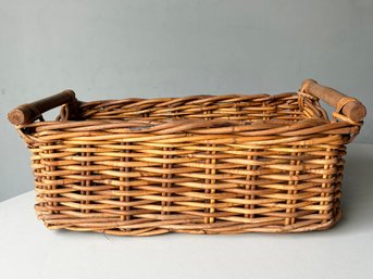 A Wicker Basket
