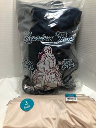 New Unisex Robe And New Pack Of Undies