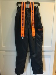 Husqvarna Snow Pants Size Med And Suspenders