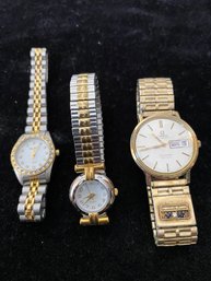 3 Vintage Women's Watches