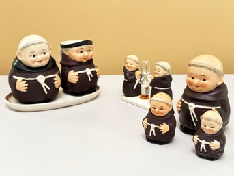 A Collection Of Vintage Goebel Monks