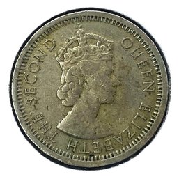 1955 British Caribbean Territories 10 Cent Coin