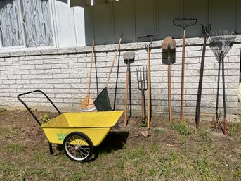 Collection Of Garden Tools.