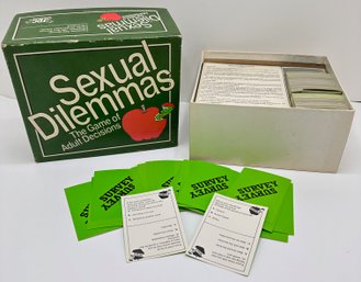 Vintage 1986 Sexual Dilemmas Adult Board Game