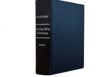 Civil War Dictionary By Mark Boatner 1961