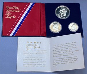 United States Mint Bicentennial Silver Proof Set