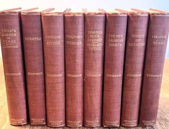 Collection Of Robert Louis Stevenson Books