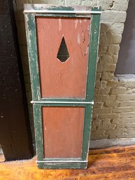 Vintage Architectural Salvage Wooden Shutters