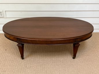 Wood Coffee Table From G. Fox And Co.